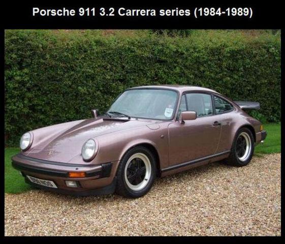 Porsche 911 3.2 carrera series