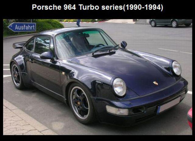 Porsche 964 turbo series