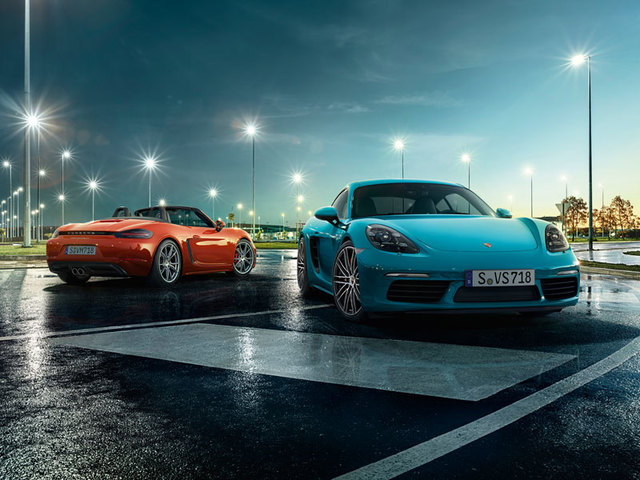Porsche cayman 718 y 718 boxster.
