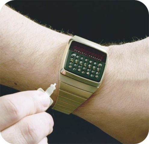 Hewlett-Packard HP-01 Algebraic Calculator Watch