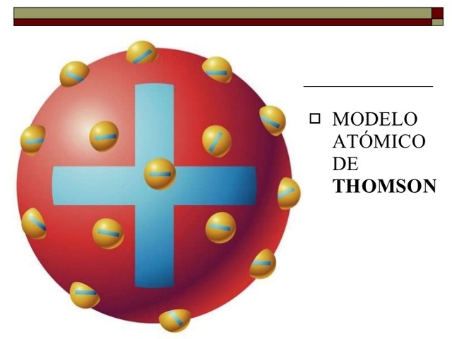 “Budín de pasas” por: Joseph John Thomson