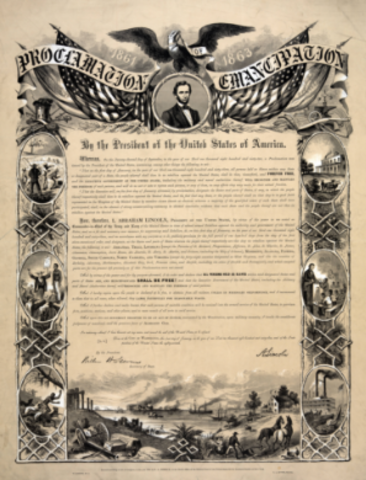 The Emancipation Proclamation