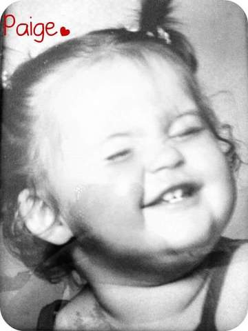 My little cousin Paige was born