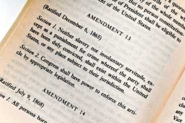 13th Amendment Ratified