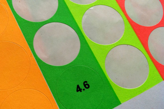 Reading Level Stickers