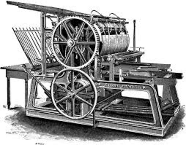The invention of the Printing Press.