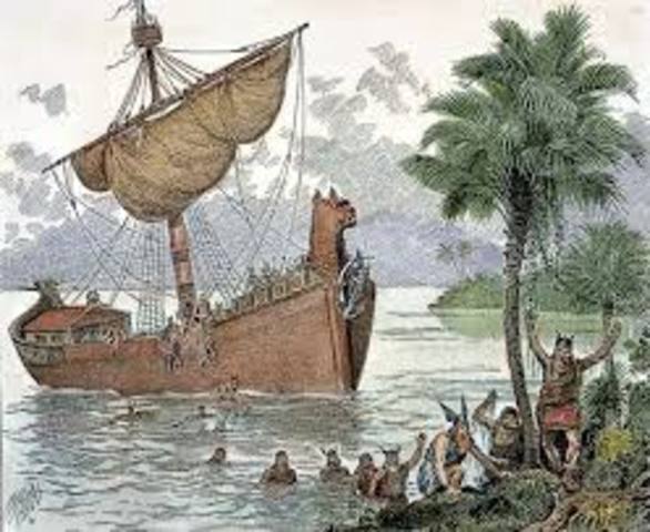 The Discovery of North America By Leif Eriksson.