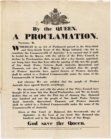 Presenting Constitution to British Parliament