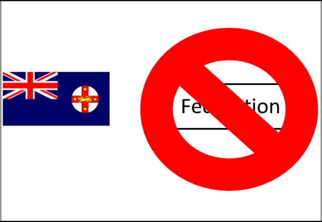 NSW declines joining the Australian federation