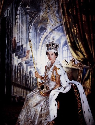 Queen Elizabeth II was crowned