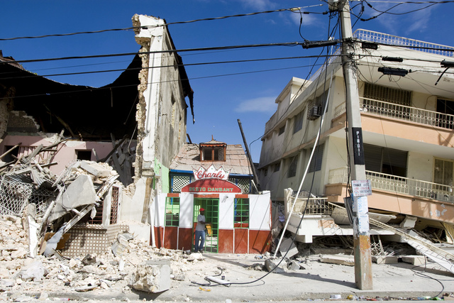 Haiti is struck by a devastating earthquake