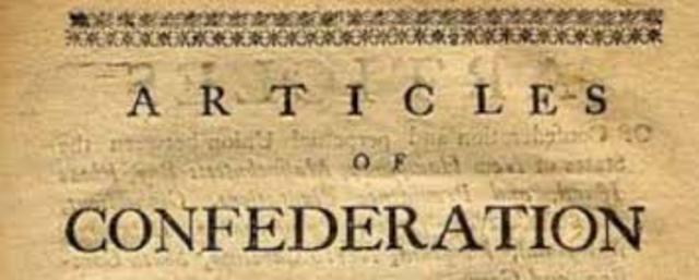 Articles of Confederation are approved