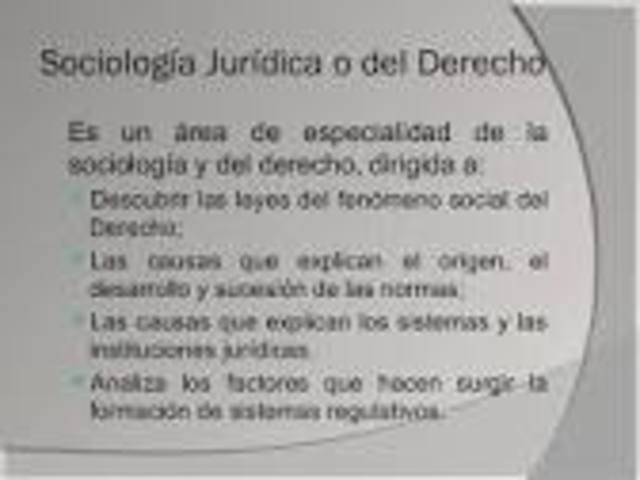 La filosofía del derecho y la sociología jurídica