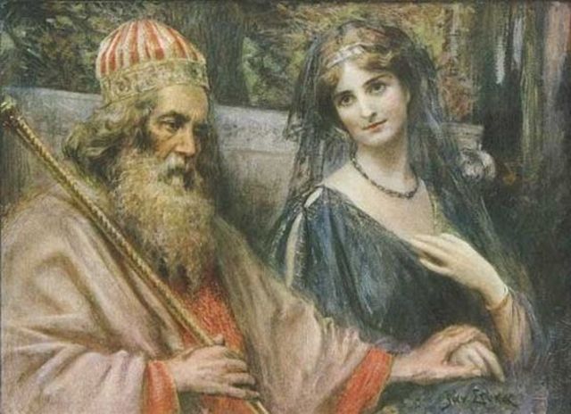 Menelaus finds that Helen is gone