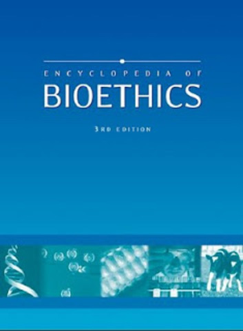 publicación de la  Encyclopedia of Bioethics