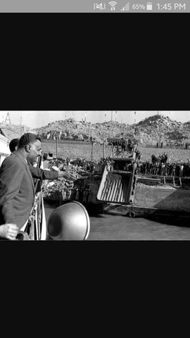 inauguración de la presa