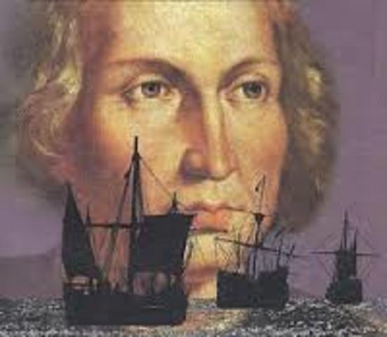 Christopher Columbus Lands in America