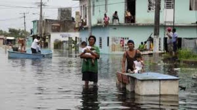 inundaciones en Chiapas y tabasco