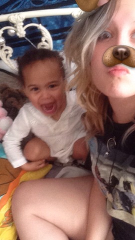 Little sister was born