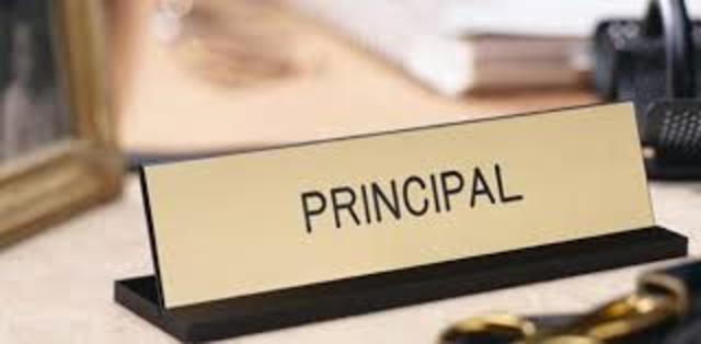 Became a principle