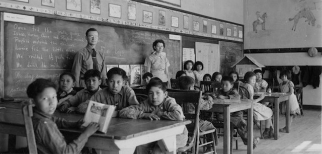 First Indian Boarding School Opens