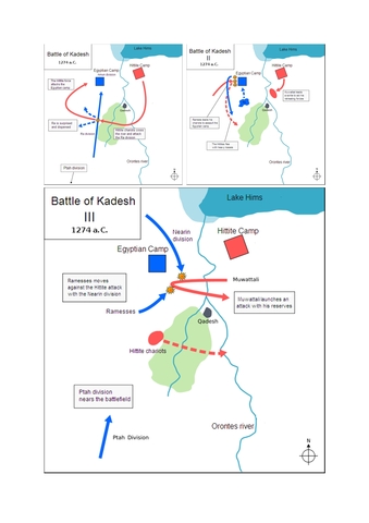 Schlacht bei Kadesch(Qadeš) - heutiges Damaskus