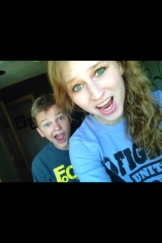 My brother was born!