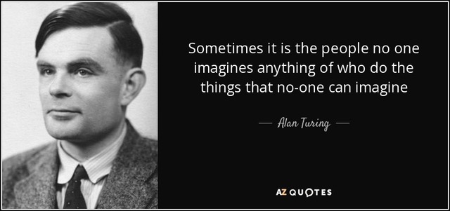 Alan Turing Presents A Universal Machine