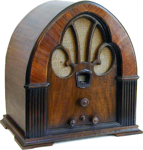 the radio
