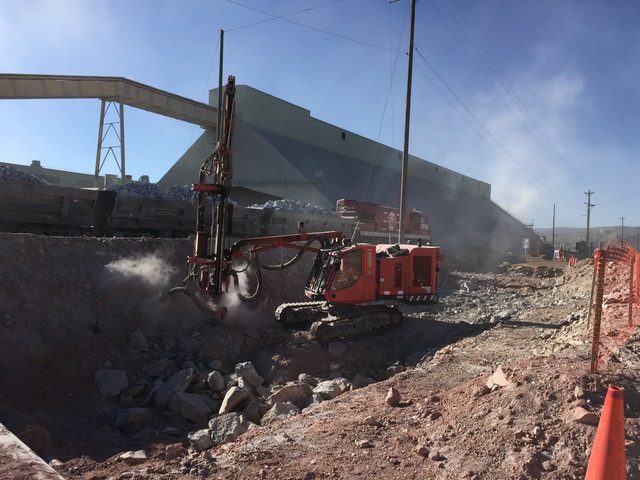 Perforación con Rock Drill