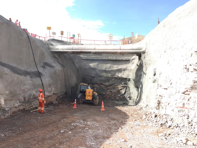 Sección Túnel 203 - Terminada