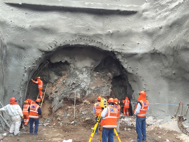 Colocación de malla reticulada