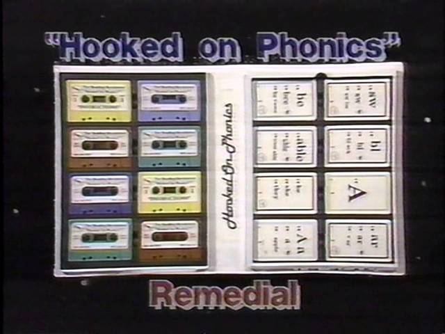 I got hooked on phonics