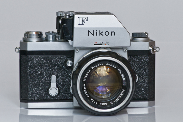 Nikon F introduced.