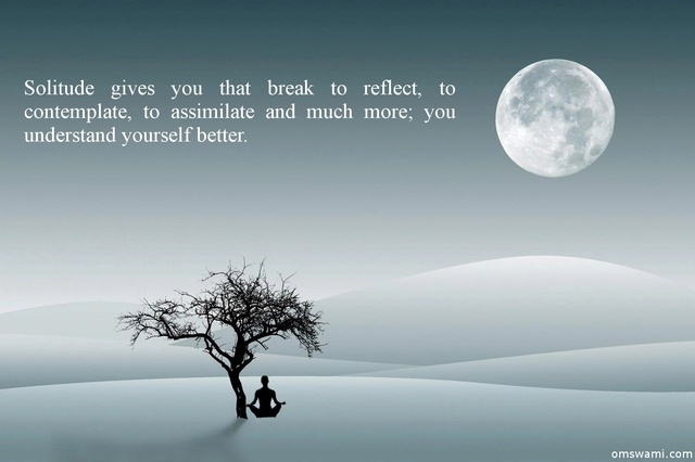 Escribe su primera obra (Solitude).