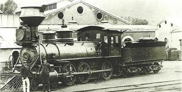 Primer ferrocarril.