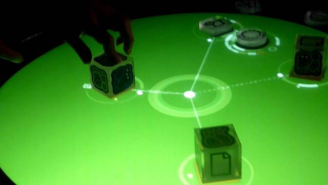 Interfaz electrónica táctil.