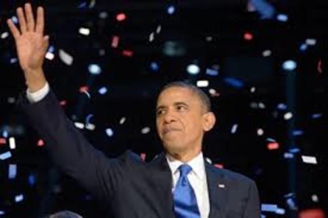 Barack Obama becomes President
