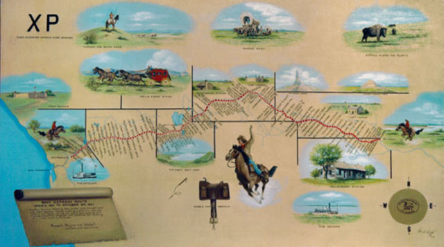 The Pony Express (1860)