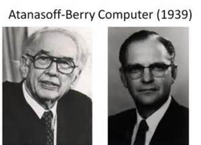 Atanasoff and his graduate student, Clifford Berry invented the first computer to store information to its own file