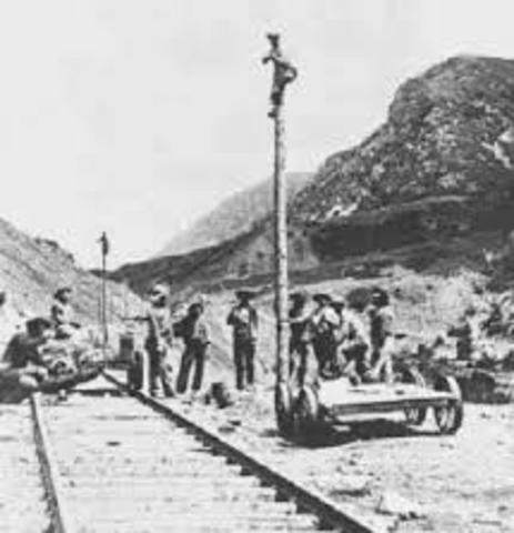 first transcontinental telegraph