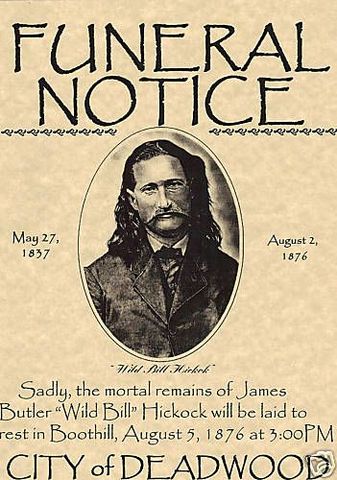 Wild Bill Hickok Is Killed