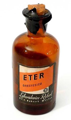 Anestésicos: Éter