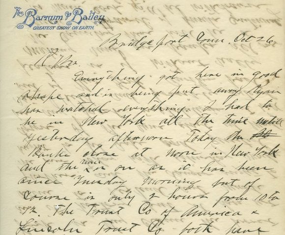 Los hermanos Ringling compran el circo Barnum & Bailey.