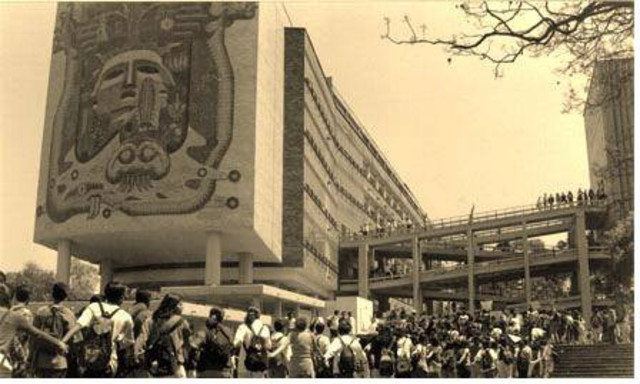 Huelga estudiantil, UNAM.