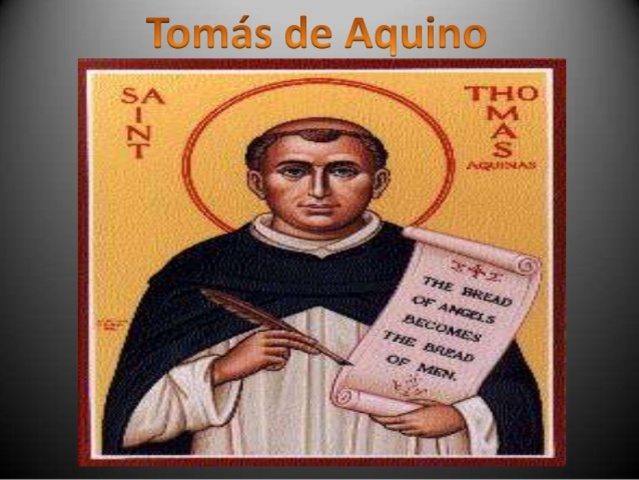 SANTO TOMAS DE AQUINO (1225-1274)
