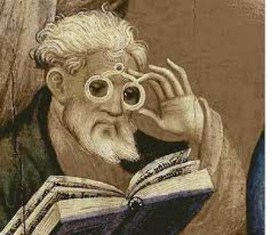 "CREACIÓN DE LOS ANTEOJOS"