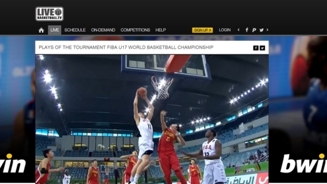 1940 Se transmiten los primeros partidos de basquetbol por television