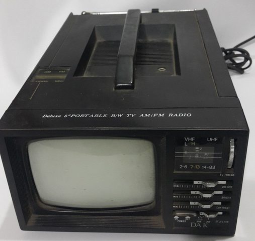 Tv/radio que eu tinha
