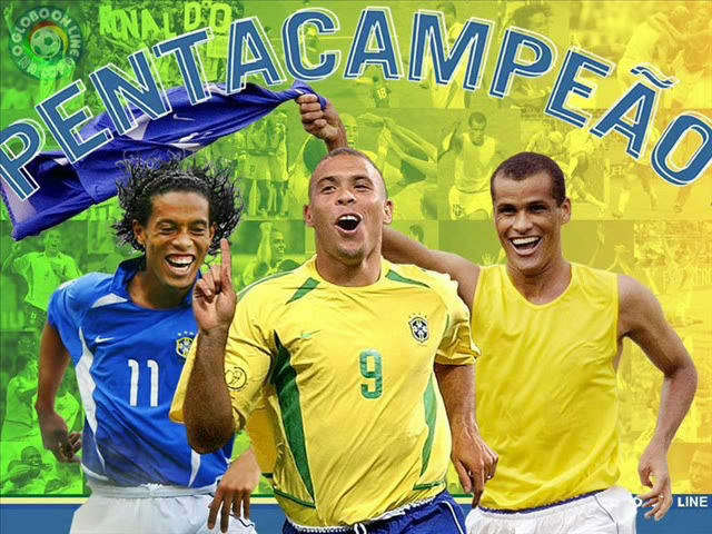 Brasil Campeão da Copa Do Mundo de 2002